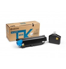 Заправка тонер-картриджа TK-5290 для Kyocera EcoSys P7240cdn, Голубой на 13 000 стр. (+ЧИП)