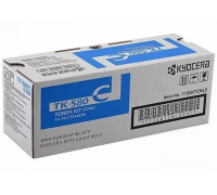 Заправка картриджа TK-580C Cyan для цветных лазерных принтеров и МФУ Kyocera FS-C5150DN на 2800 стр. с заменой чипа