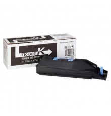 Заправка картриджа TK-865K для Kyocera TASKALFA 250CI, TASKALFA 300CI, чёрный, на 20000 стр. с заменой чипа