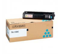 Заправка картриджа TK-150C Cyan для цветных лазерных принтеров и МФУ Kyocera FS-C1020MFP на 6000 стр. с заменой чипа
