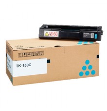 Заправка картриджа TK-150C Cyan для цветных лазерных принтеров и МФУ Kyocera FS-C1020MFP на 6000 стр. с заменой чипа