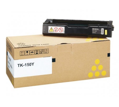 Тонер-картридж Kyocera TK-150Y Kyocera FS-C1020MFP (желтый, 6000 страниц)