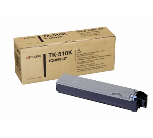 Тонер-картридж TK-510K черный для Kyocera FS-C5020N/C5025/C5030N оригинальный
