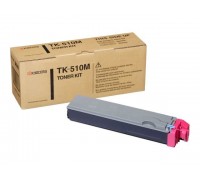 Заправка картриджа TK-510M Magenta для цветных лазерных принтеров и МФУ Kyocera FS-C5020N, FS-C5025N, FS-C5030N на 8000 стр. с заменой чипа