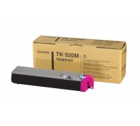 Заправка картриджа TK-520M Magenta для цветных лазерных принтеров и МФУ Kyocera FS-C5015N на 4000 стр. с заменой чипа