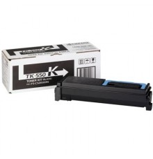 Заправка картриджа TK-550K Black для цветных лазерных принтеров и МФУ Kyocera FS-C5200DN на 7000 стр. с заменой чипа