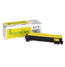 Заправка картриджа TK-560Y Yellow для цветных лазерных принтеров и МФУ Kyocera FS-C5300DN, FS-C5350DN на 10000 стр. с заменой чипа