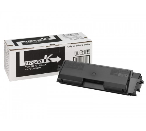 Картридж TK-580K для Kyocera FS-C5150DN (черный, 3500 стр.)