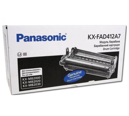 Восстановление драм-юнита KX-FAD412A для Panasonic KX-MB1900, KX-MB2000, KX-MB2010, KX-MB2020, KX-MB2025, KX-MB2030, KX-MB2051, KX-MB2061 на 6000 стр.