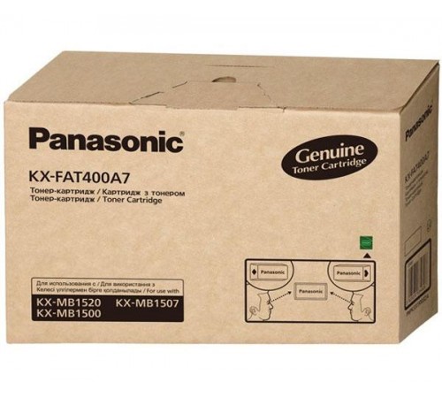 Заправка картриджа KX-FAT400A7 для Panasonic KX-MB1500RU, KX-MB1500RUW, KX-MB1500RUB, KX-MB1520RU, KX-MB1520RUW на 1800 стр. с заменой чипа