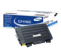 Заправка картриджа CLP-510D2C для Samsung CLP-510 на 2000 стр. с заменой чипа