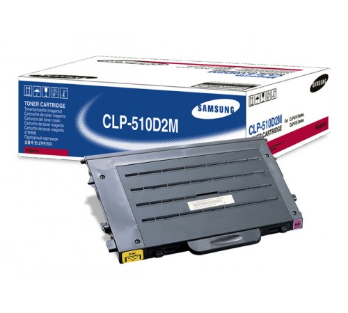 Заправка картриджа CLP-510D2M для Samsung CLP-510 на 2000 стр. с заменой чипа