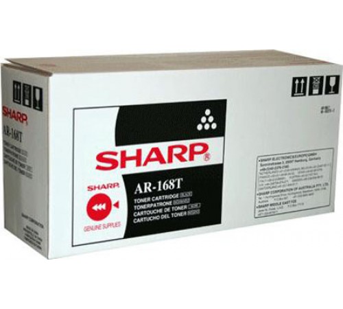 Картридж Sharp AR-168LT для Sharp AR-122E, AR-1563, AR-5012, AR-5415, AR-M150, AR-M155, оригинальный, (черный, 8000 стр.)