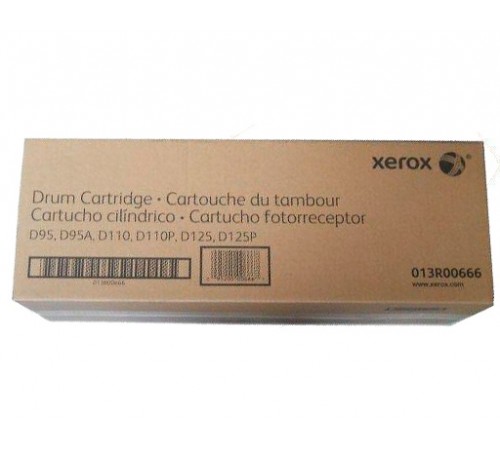 Драм-картридж Xerox 013R00666 для Xerox D95, D110, D125, оригинальный, (черный, 100000 стр.)
