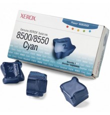 Твердые чернила Xerox 108R00669 для Xerox Phaser 8500, 8550, оригинальные (голубые, 3 шт, 3000 стр)
