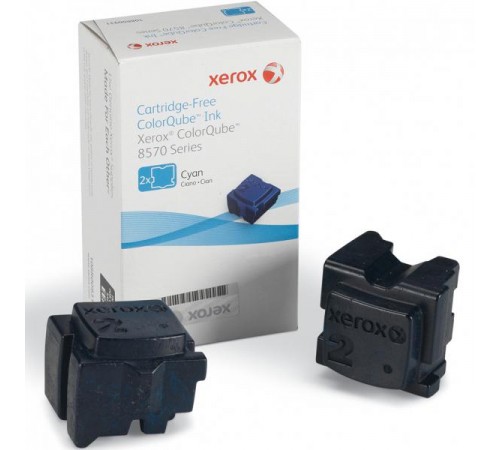 Твердые чернила Xerox 108R00936 для Xerox ColorQube 8570, оригинальные (голубые 2 шт, 4400 стр)