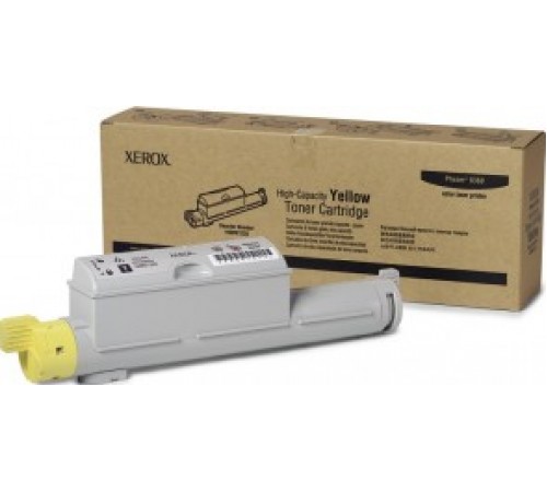 Оригинальный желтый картридж Xerox 106R01220 для Xerox Phaser 6360 на 12000 стр.