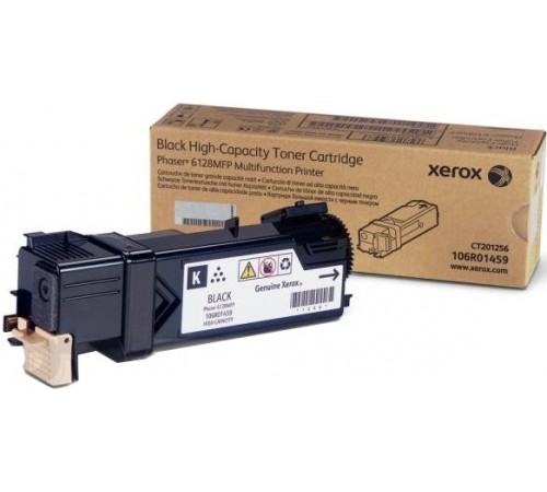 Оригинальный черный картридж Xerox 106R01459 для Xerox Phaser 6128MFP на 3100 стр.