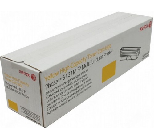 Оригинальный желтый картридж Xerox 106R01475 для Xerox Phaser 6121 на 2600 стр.