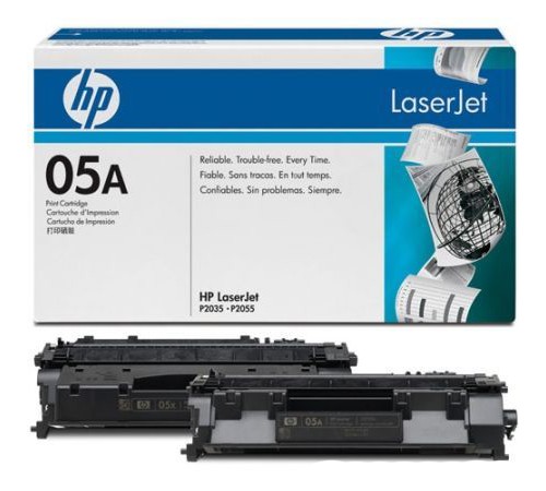 Картридж 05A (CE505A) для HP LaserJet P2035, P2055, P2055d, P2055dn (чёрный, 2300 стр.)