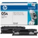 Картридж 05A (CE505A) для HP LaserJet P2035, P2055, P2055d, P2055dn (чёрный, 2300 стр.)