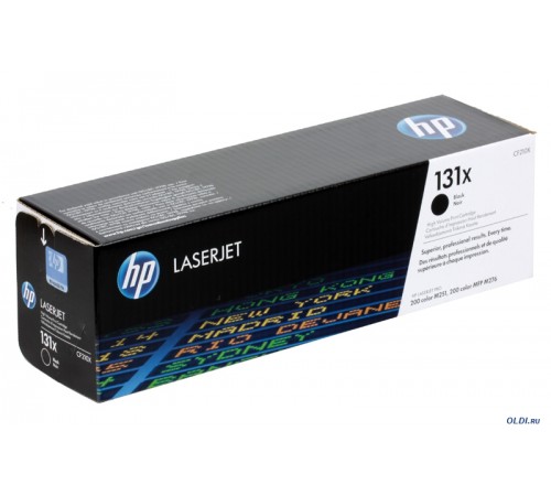 Оригинальный картридж HP CF210X для HP Pro 200 Color M251, черный, 2400 стр.