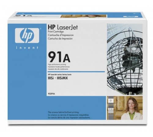 Заправка картриджа 92291A для HP LJ IIISi, 4Si, 4Si MX на 10250 стр.