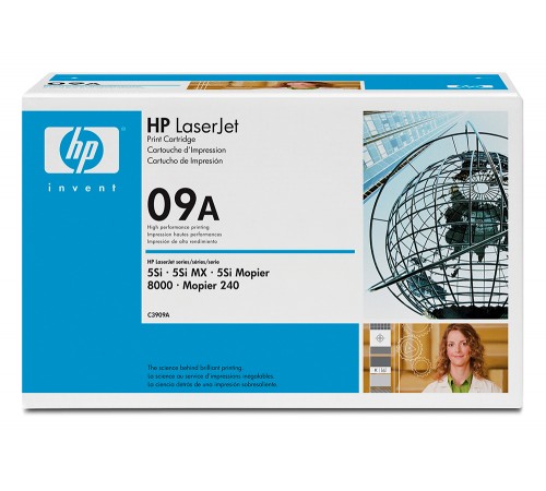 Заправка картриджа C3909A для HP LJ 8000, 8000N, 800DN, 5Si, 5MX, 5NX, Mopier 240 на 15000 стр.