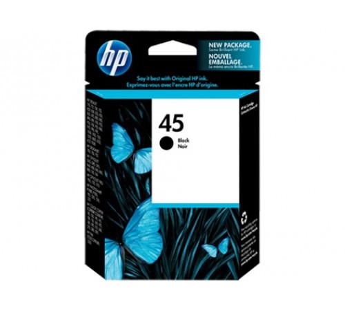 Оригинальный картридж 51645A для принтеров HP Deskjet DJ 710/850/820Cxi/870Cxi/ 895/950/1600/1180/1120/ 1125/970Cxi/980 струйный (черный, 930 стр.)