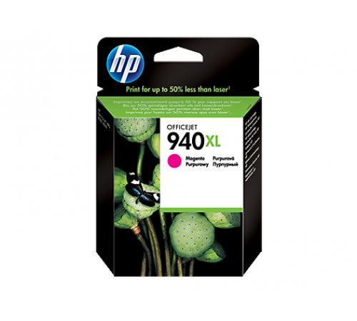 Оригинальный картридж C4908AE 940XL для принтеров HP Officejet Pro 8000/8500 (пурпурный, струйный, 1400 стр.)