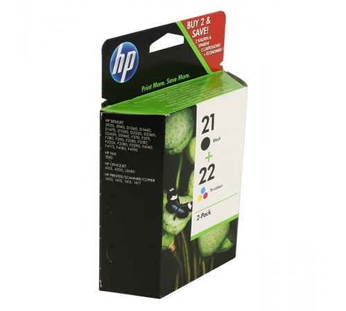 Оригинальный картридж SD367AE для принтеров HP Deskjet D1530/D2360/D2460/F2180/3940, Officejet J3680/4355/5500, PSC 1410, струйный (чёрный, голубой, жёлтый, пурпурный, 795 стр.)