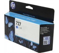 Оригинальный картридж B3P19A №727 для принтеров HP Designjet T1500/T2500/T920, голубой, струйный, 130 мл