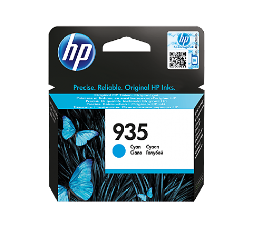 Оригинальный картридж C2P20AE №935 для принтеров HP Officejet Pro 6230/6830 (голубой, струйный, 400 стр.)