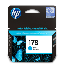 Оригинальный картридж CB318HE №178 для принтеров HP Photosmart 5510/5515/D5463, голубой, струйный, 300 стр