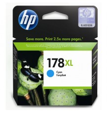 Оригинальный картридж CB323HE №178XL для принтеров HP Photosmart C5383/C6383/D5463, голубой, струйный, 750 стр