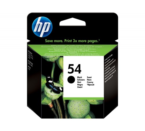 Оригинальный картридж CB334AE №54 для принтеров HP Officejet J3608/J3680, чёрный, струйный, 600 стр