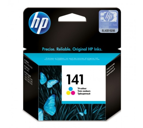 Оригинальный картридж CB337HE №141 для принтеров HP Photosmart C4283/C4343/C4483, цветной, струйный, 170 стр