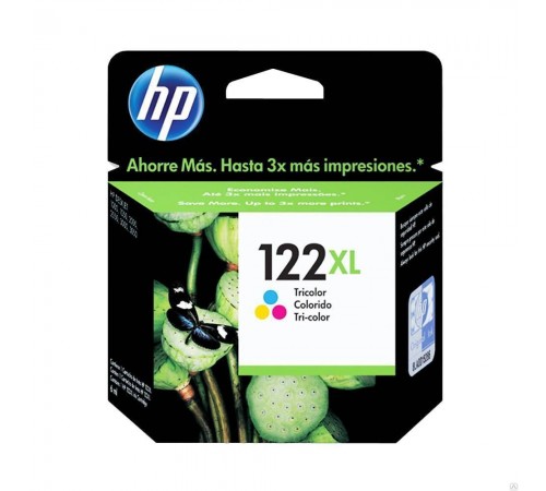 Оригинальный картридж CH564HE №122XL для принтеров HP Deskjet 1000/2000/3000, цветной, струйный, 330 стр