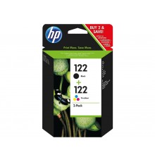 Комплект оригинальных картриджей HP CR340HE №122 для принтеров HP Deskjet 1000/2000/3000, чёрный+цветной, струйный, 120+100 стр