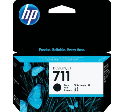 Оригинальный картридж CZ129A №711 для принтеров HP Designjet T120/520, черный, струйный, 38 мл