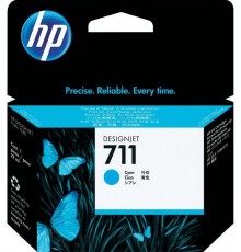 Оригинальный картридж CZ130A №711 для принтеров HP Designjet T120/520, голубой, струйный, 29 мл