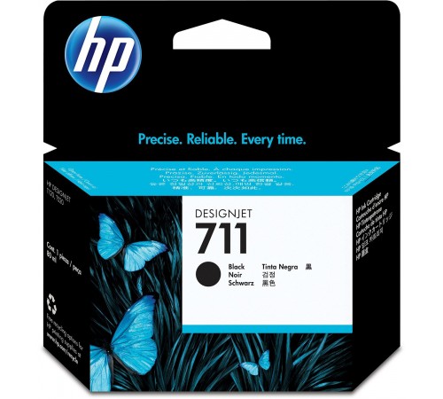 Оригинальный картридж CZ133A №711 для принтеров HP Designjet T120/520, чёрный, струйный, 80 мл