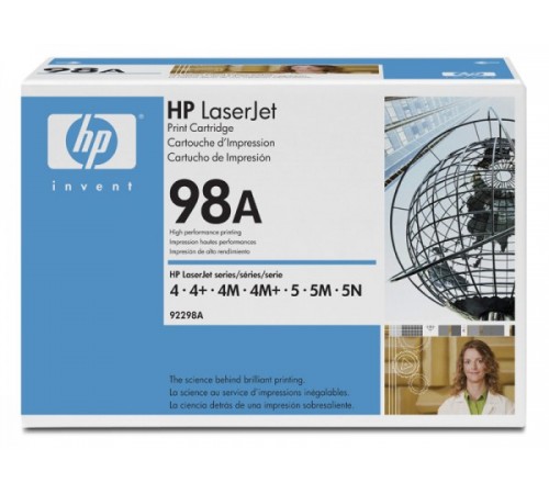 Заправка картриджа HP 92298A для HP LJ 4, 4M, 5, 5M, 5N