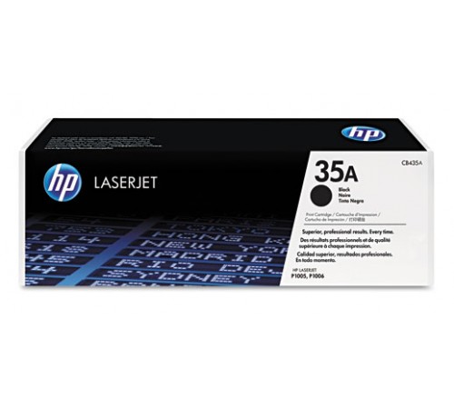 Картридж CB435A (35A) для HP LaserJet P1005, P1005 Limited, P1006, P1009 (чёрный, 1500 стр.)
