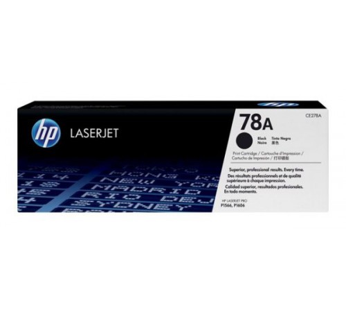 Картридж CE278A (78A) для HP LaserJet P1560, P1566, P1606, M1530, M1536 (чёрный, 2100 стр.)
