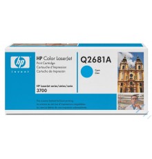 Оригинальный картридж Q2681A для HP CLJ 3700 (голубой, 6000 стр.)