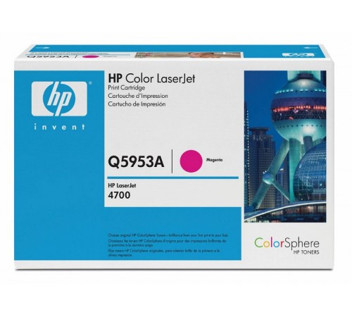 Оригинальный картридж HP Q5953A для HP CLJ 4700 (пурпурный, 10000 стр.)