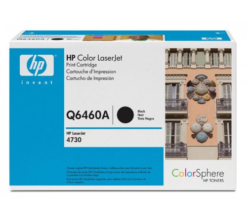Оригинальный картридж HP Q6460A для HP CLJ 4730, 4700 (черный, 12000 стр.)