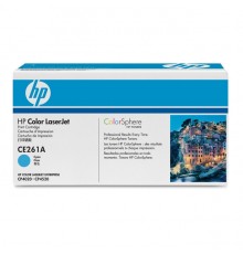 Заправка картриджа HP CE261A для HP LaserJet CP4025, CP4525, голубой (на 11000 стр.)