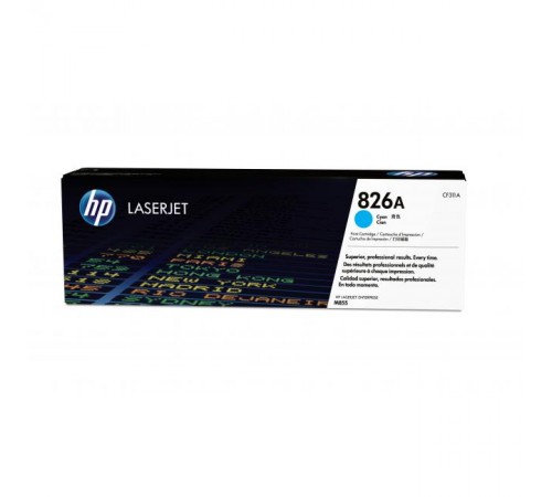 Заправка картриджа HP CF311A для HP LaserJet M855, голубой (на 31500 стр.)